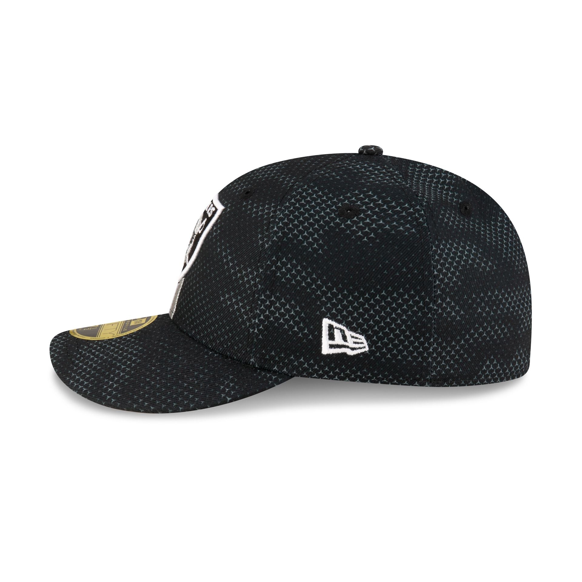 Las Vegas Raiders 2024 Sideline Low Profile 59FIFTY Fitted Hat