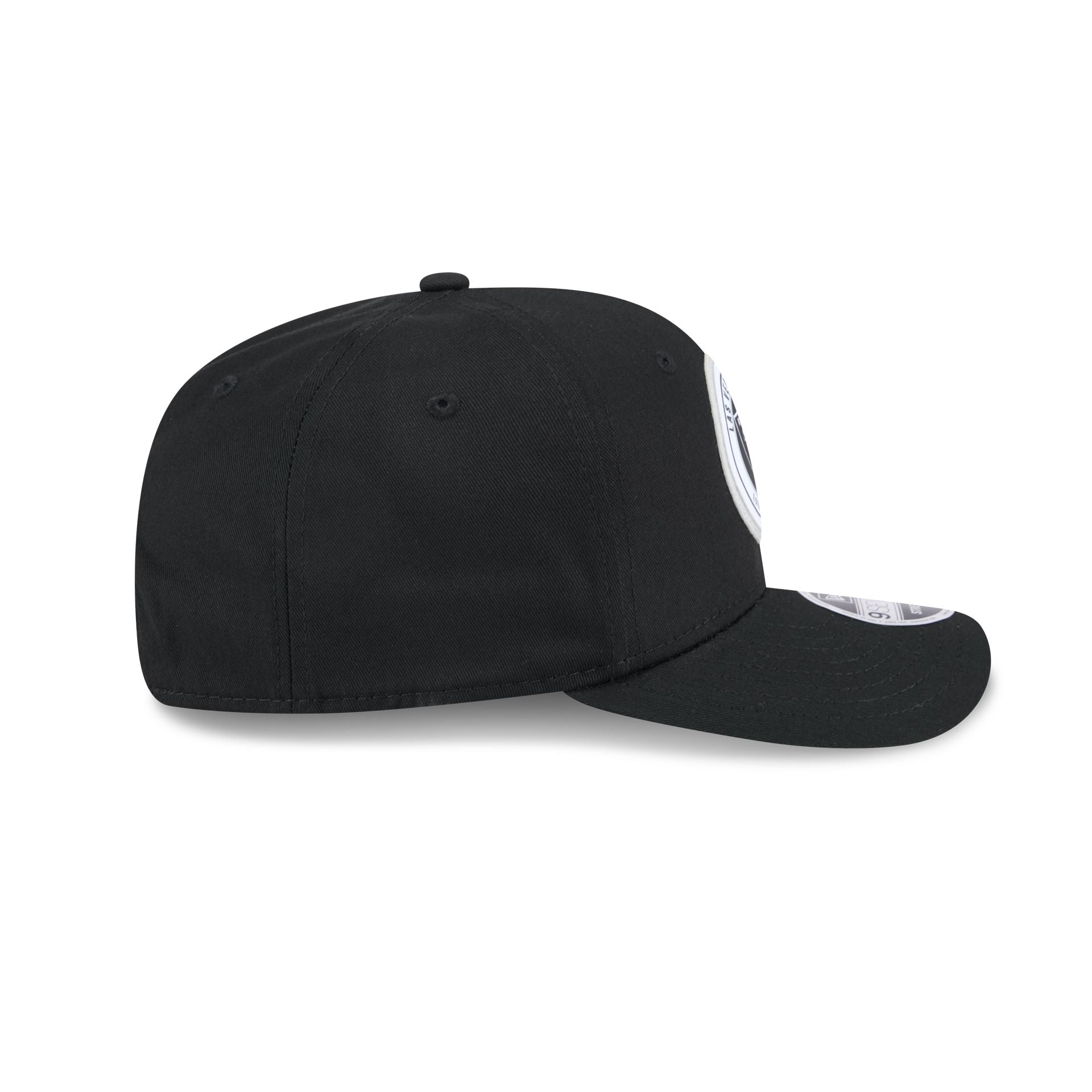 Las Vegas Raiders Circle Patch 9SEVENTY Stretch-Snap Hat