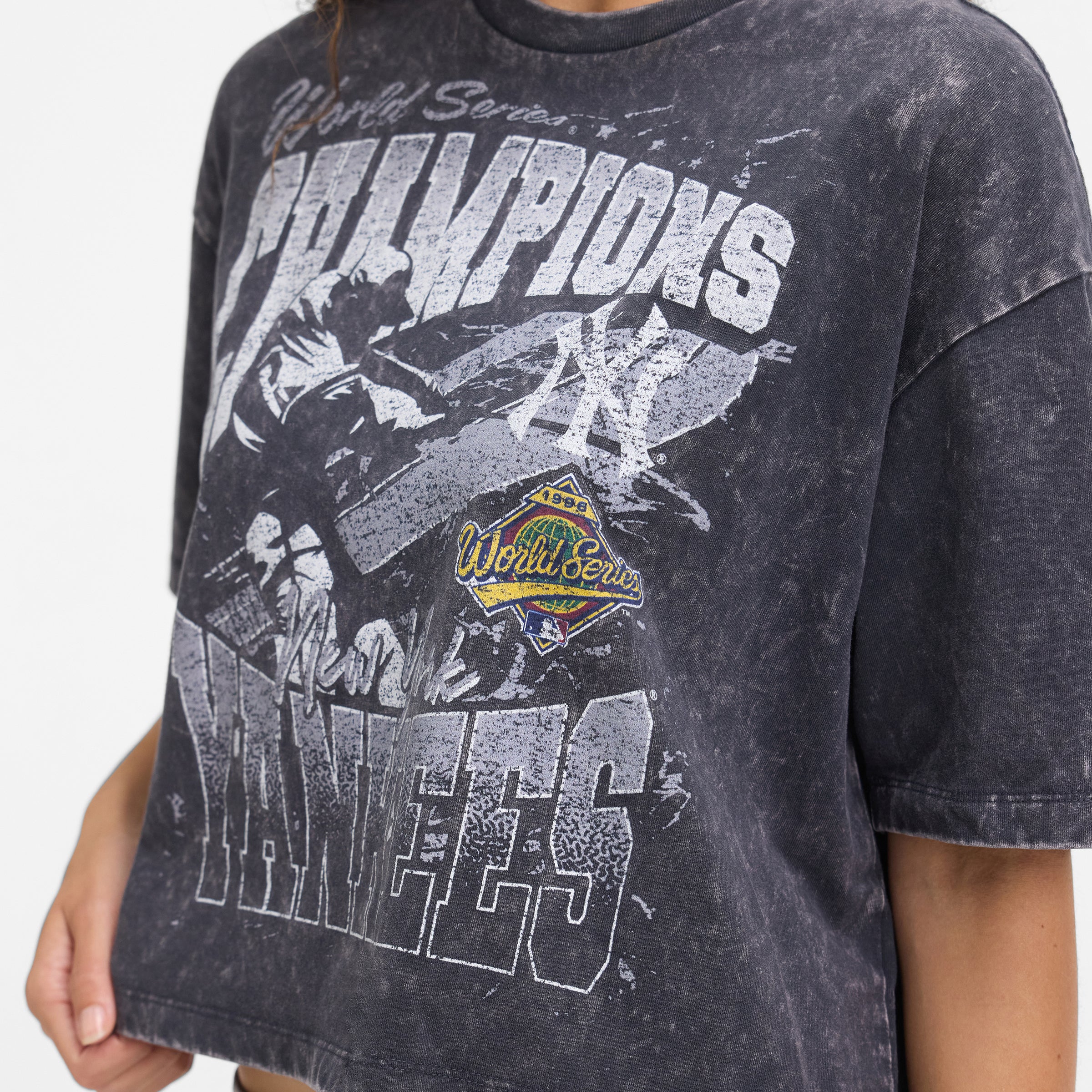 Las Vegas Raiders Sport Classics Women's Cropped T-Shirt