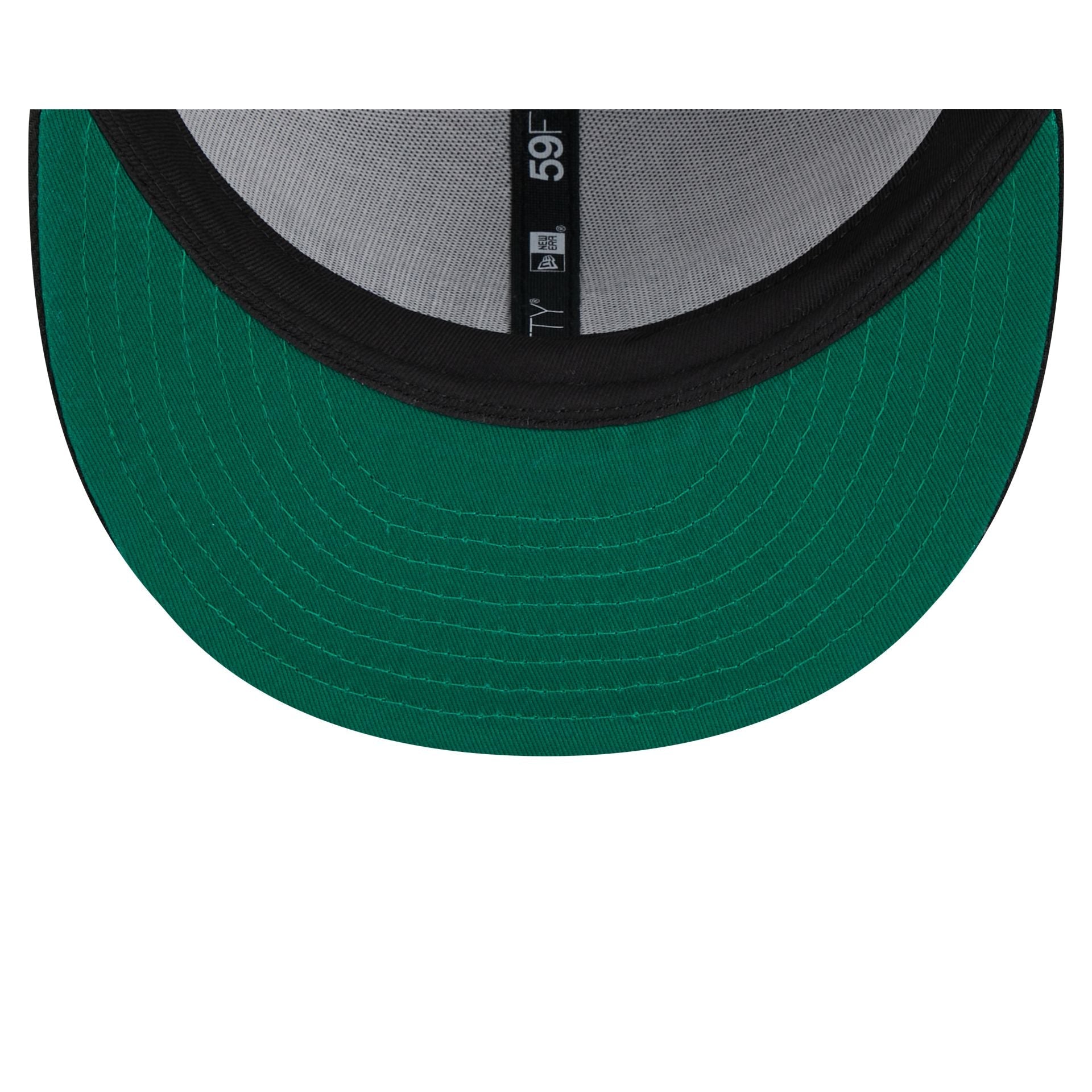 Las Vegas Raiders Heather Pinstripe 59FIFTY Fitted Hat