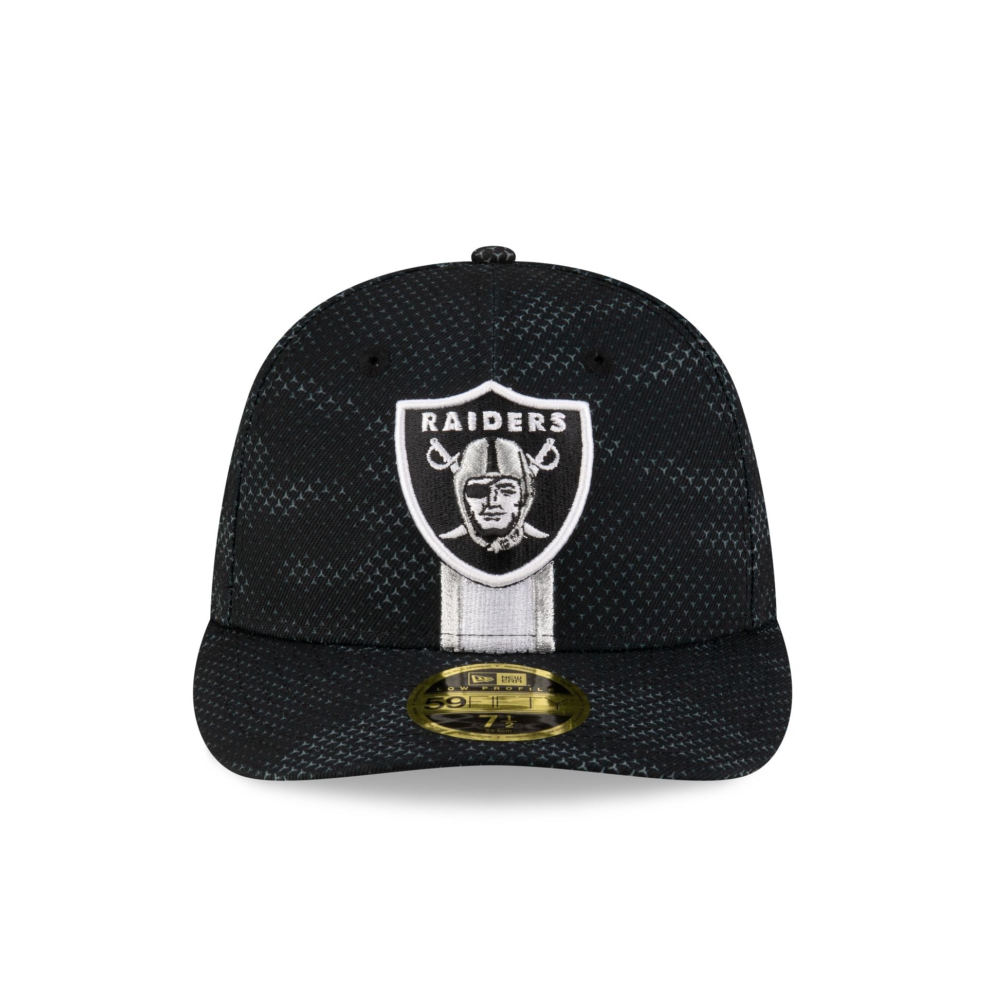 Las Vegas Raiders 2024 Sideline Low Profile 59FIFTY Fitted Hat