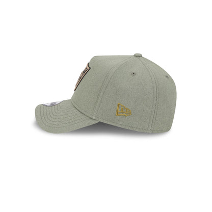 Las Vegas Raiders Logo Essentials Olive 9FORTY A-Frame Snapback Hat