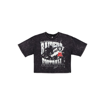 Las Vegas Raiders Sport Classics Women's Cropped T-Shirt