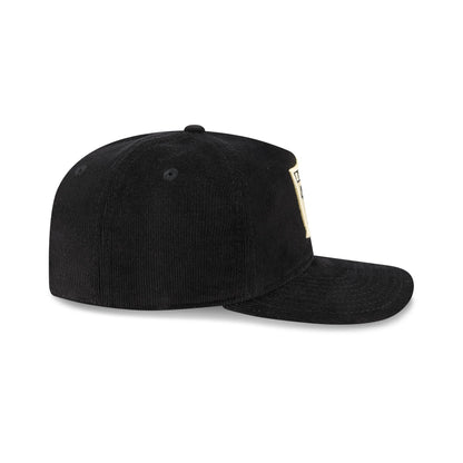 Las Vegas Raiders Nostalgic Black Corduroy 19TWENTY Adjustable Hat