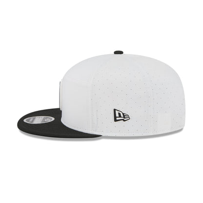 Las Vegas Raiders 2025 Training Split Panel 9FIFTY Snapback Hat