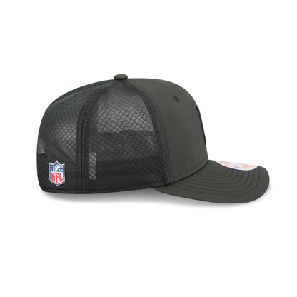 Las Vegas Raiders 2025 Sideline Hot Weather 9SEVENTY Trucker Hat