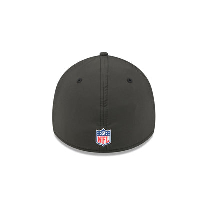 Las Vegas Raiders 2025 Sideline Hot Weather 39THIRTY Stretch Fit Hat