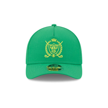 Las Vegas Raiders Tee Time 9FORTY M-Crown A-Frame Snapback Hat